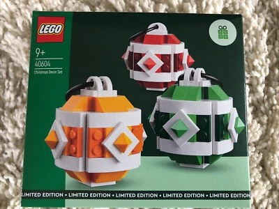 Lego sazonal - 40604 - Conjunto de decoração de Natal - Bolinhas - Novo e lacrado - Imagem 1 de 2