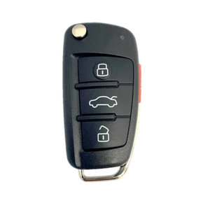 Desbloqueado OEM Electrónica AUDI Mando a Distancia Llave SIN CORTAR OEM AUDI IYZ3314 (SHP) - Imagen 1 de 4