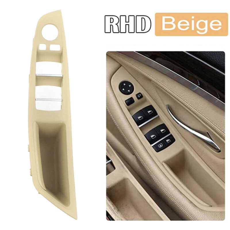 1x Maçaneta do painel interruptor da janela da porta interna direita para BMW 520i 528i 530i 2010-2016 - Imagem 1 de 4