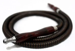 NEU Schwarz 57" SCHLAUCH Wasserpfeife Shisha Nargila für Wasser Rauchen Bar Pfeife ABVERKAUF - Bild 1 von 1
