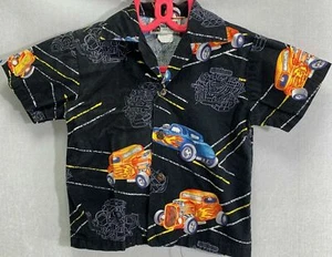Camisa Aloha Republic Negra 1T Hot Rod Hawaiana Aloha - Imagen 1 de 5