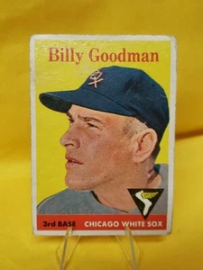 1958 Topps Baseball Billy Goodman #225 - Chicago White Sox - Picture 1 of 2