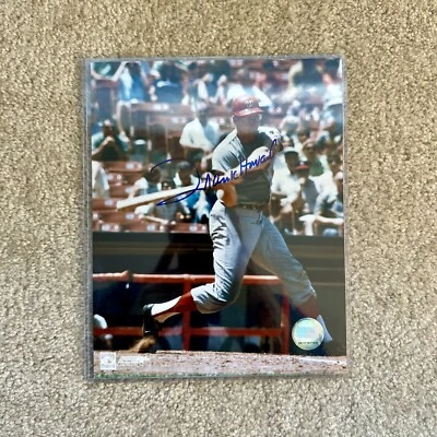 Frank Howard - Washington Senators Nationals - Signed 8x10 - Autograph COA BPC - Image 1 of 2