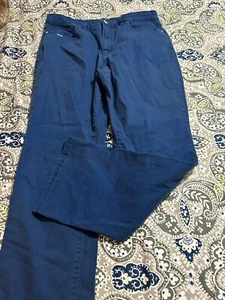 FDJ French Dressing Womens Royal Blue Jeans Size 14P Pre-owned. Great Condition! - Picture 1 of 5