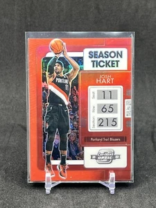 JOSH HART 2021-22 Panini Contenders Optic Season Ticket Prizm KNICKS BLAZERS - Bild 1 von 2