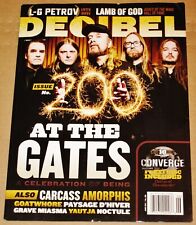 Decibel Magazine #200 June 2021 - At The Gates, Lamb Of God HOF, Converge FLEXI