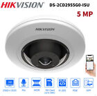 Hikvision DS-2CD2955G0-ISU 5MP 180 ° Fisheye PoE IP Camera 2 Way Audio 1.05 mm