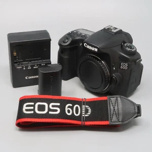 Canon EOS 60D digitale 18,1-MP-Spiegelreflexkamera nur Gehäuse – 22K Klicks! - Bild 1 von 11
