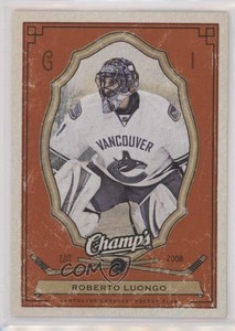 2009-10 Upper Deck Champ's Red Roberto Luongo #93 HOF