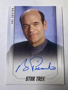 Star Trek Inflexions Robert Picardo 50th Ann. Premium autograph card  - Picture 1 of 2
