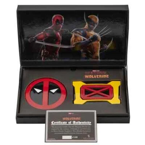 Deadpool & Wolverine Marvel Giant Limited Edition Belt Buckle Pin Replica - Picture 1 of 9
