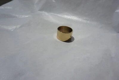 Par de muebles de latón Watertreet pata virola acabado pulido 1-1/4" od. Foto 1 de 4