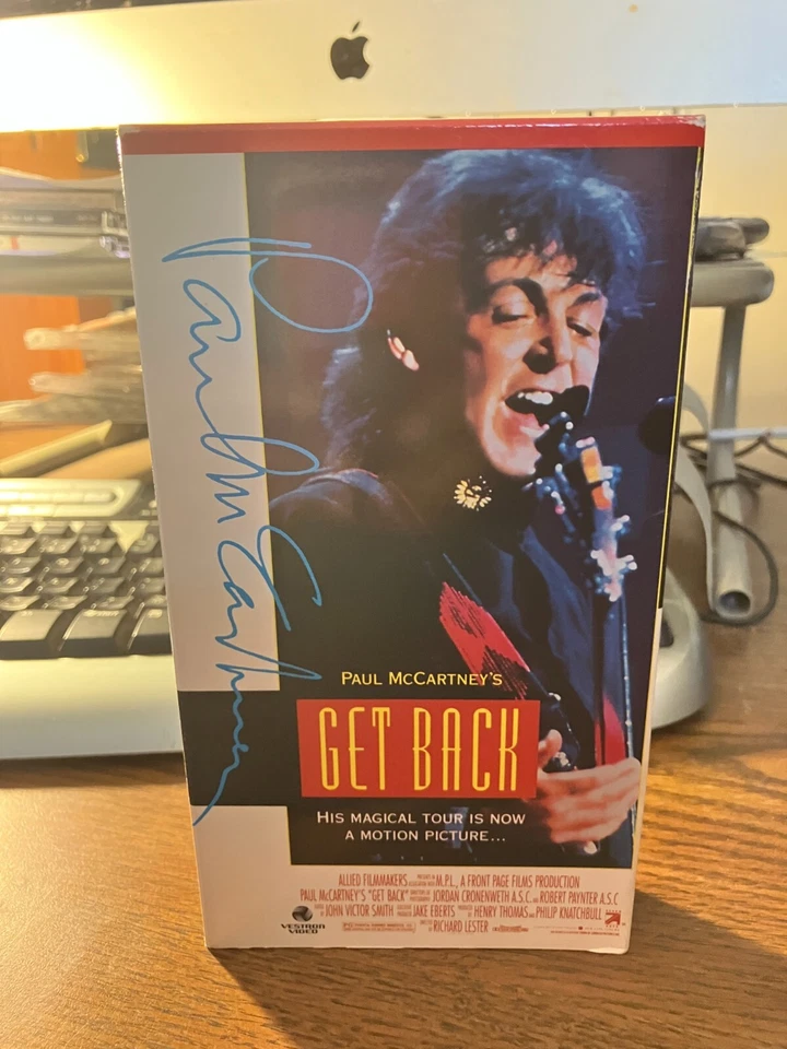 Paul McCartney Get Back-World Tour Movie (VHS, 1990) - Image 1 of 4