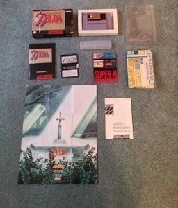 The Legend of Zelda A Link to the Past (Super Nintendo) SNES (Complete in Box!) - Picture 1 of 12
