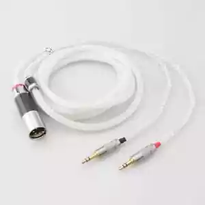 Cable de auriculares de plata pura de 16 núcleos para Hifiman Sundara Ananda HE350 HE4XX HE560 - Imagen 1 de 10