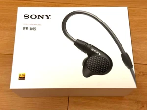 Sony IER-M9 Auriculares Monitor Intrauditivo Alta Resolución 5BA Armadura Equilibrada Auriculares Nuevos - Imagen 1 de 6