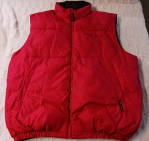 Perry Ellis Portfolio Reversible Puffer Vest Lightweight Mens Size XXL Blue/Red - Picture 1 of 9