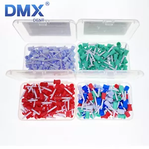 DMXDENT Dental Prophy Paste Cup Latch Type Polishing Polisher Rubber Brush Bowl - Picture 1 of 12