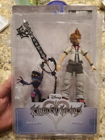 Disney Kingdom Hearts Soldier & Roxas Action Figure set Diamond Select Toys New Cover