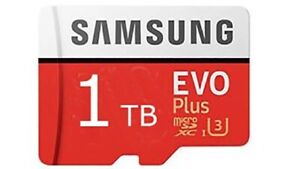 1TB SAMSUNG EVO Plus MicroSD Micro SDXC Flash Memory Card w/ SD Adapter