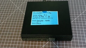 *No DC Adapter* Dell OptiPlex 7040 Micro i7-6700T 16GB RAM 500GB SSD Win10 Pro - Picture 1 of 7
