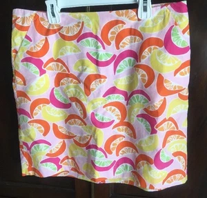 LILLY PULITZER Ex Squeeze Me Pink Label Women's Skirt Size 8 EUC - Picture 1 of 10