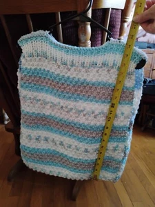 Cashmere Sweater Vest Hand Made Size Small - Picture 1 of 4
