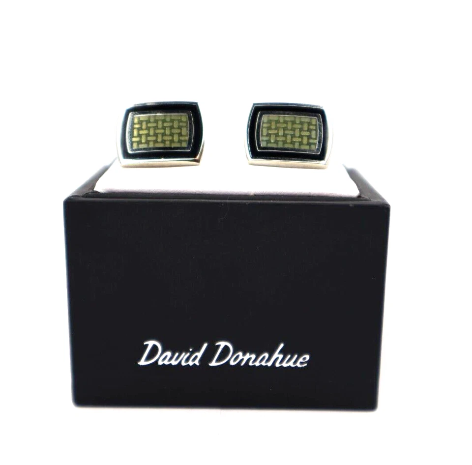 David Donahue Sterling Silver Cufflinks - Image 1 of 4