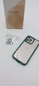 360 Degree Case & 2 Lens Protector Cover for iPhone 15 Pro Max Forest Green - Picture 1 of 6