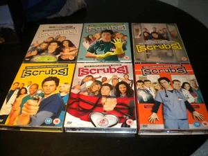 Scrubs Series 1-6 - Quantity 6 DVD Box Sets - PAL Region 2 - Cert 12 - Picture 1 of 2