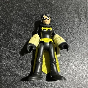 Figura Fisher-Price Imaginext DC Super Friends Black Bat Batman Batgirl - Imagen 1 de 2