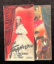'MGM' SAN FRANCISCO  1936 SPANISH MOVIE HERALD, JEANETTE MacDONALD, CLARK GABLE