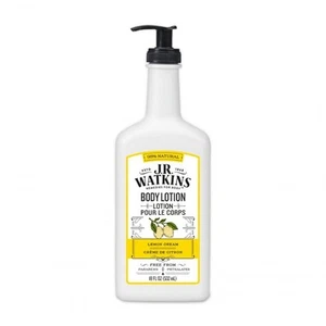 JR Watkins Cream Daily Moisturizing Lotion Lemon Cream Scent 18 oz Pack of 6 - Picture 1 of 6