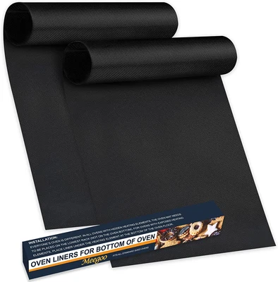 Oven Liners for Bottom of Oven, 2 Pack Large Thick Heavy Duty Non-Stick - Image 1 of 4