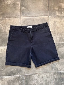 Dickies Black Work Shorts W36 L10 Ripstop Cotton Utility Fit Size Large Skater - Picture 1 of 8