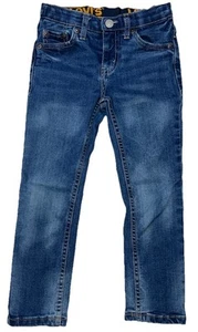Levi's 510 Straight Leg Boys Blue Jeans Size Youth Size 5 Regular Distressed - Picture 1 of 16