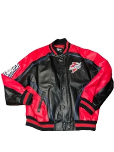 Vintage Iowa State Cyclones Leder Herren XL Jacke G-III Sport bestickt - Bild 1 von 9