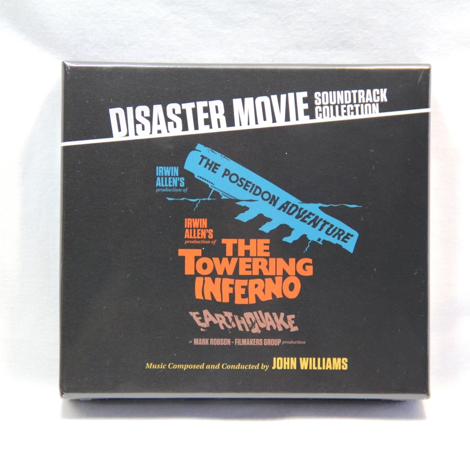 DISASTER MOVIE COLLECTION, 4-CD John Williams Soundtrack Box Set, STILL SEALED - Image 1 of 4