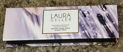 Laura Geller Geller's Greatest BETTER THEN EVER BLUSH TRIO Full Sz Palette *READ - Image 1 of 4