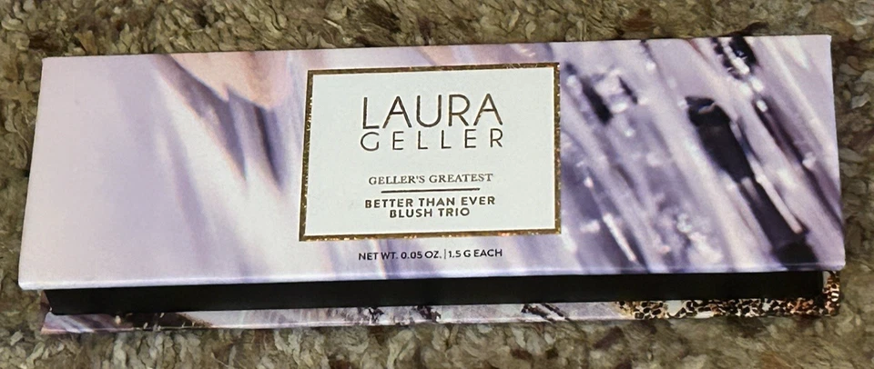 Laura Geller Geller's Greatest BETTER THEN EVER BLUSH TRIO Full Sz Palette *READ - Image 1 of 4