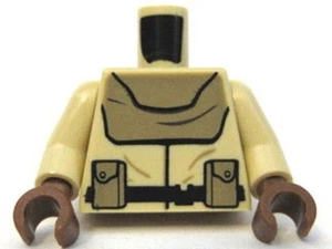LEGO Star Wars 1 torso minifigura Mon Calamari oficial 973pb0608c01 4557984  - Imagen 1 de 1