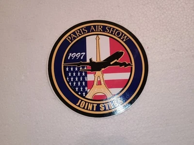 Pegatina Paris Air Show 1997 estrellas conjuntas Foto 1 de 2