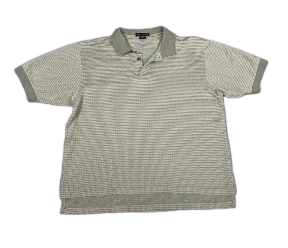 Vintage NIKE Golf Polo Shirt Black Label 90's Swoosh Men's Medium S/S RARE - Image 1 of 4