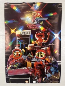 Rare Vintage Original 1977 Muppet Show Dr. Teeth & Electric Mayhem Poster 27x39" - Picture 1 of 22