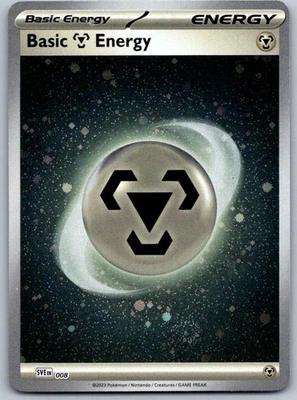 Basic Metal Energy (Cosmos Holo) 008 Common SV01: Scarlet & Violet Base Set - Image 1 of 2