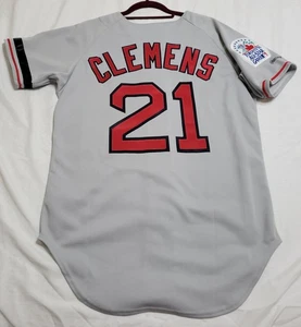 AUTHENTIC RAWLINGS 40 MEDIUM ROGER CLEMENS, BOSTON RED SOX 1991 ALL STAR Jersey - Picture 1 of 5
