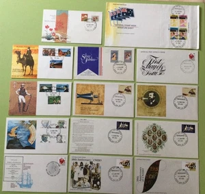 Australia Post FDC genuine 1970's first day covers x14, unmarked, mostly perfect - Picture 1 of 2