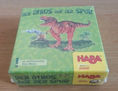 HABA Den Dinos auf der Spur Dino-Memo 7591 Board Game Age 5-99 / New & Sealed - Image 1 of 4
