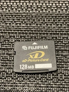 Fujifilm xD Picture Card 128MB MEGABYTE Camera Memory Card Genuine TESTED - Picture 1 of 4