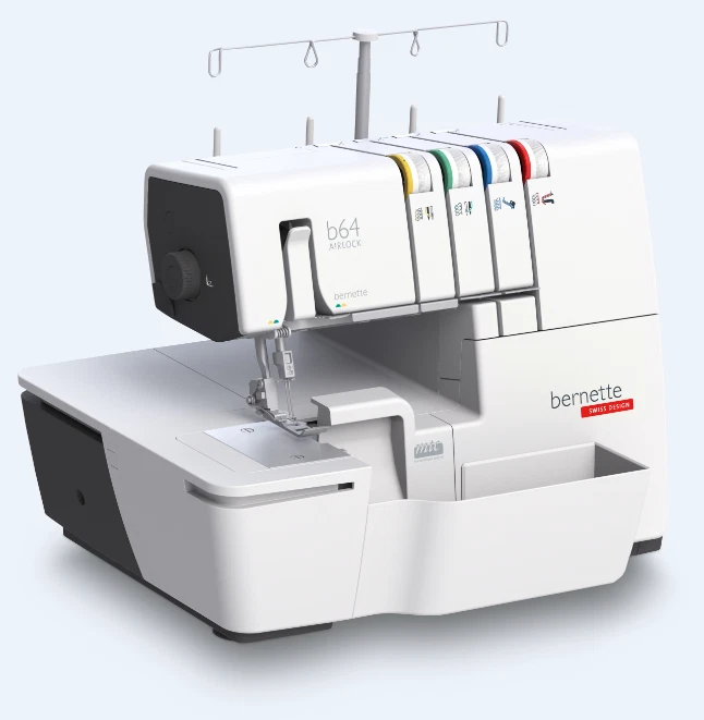 Bernette b64 AirLock Air Threader Serger Machine - New Open Box - Image 1 of 1